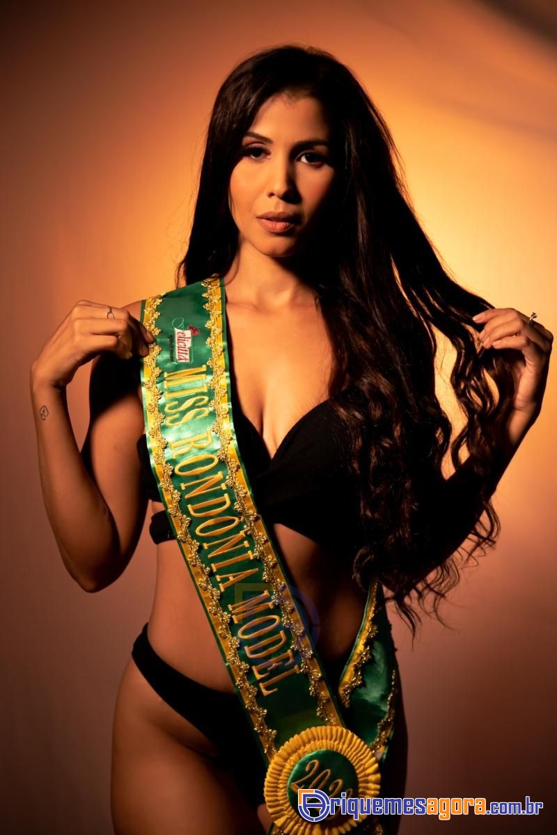 Daiana Alves, Miss Simpatia Brazil Model-2023 é moradora de Ariquemes-RO