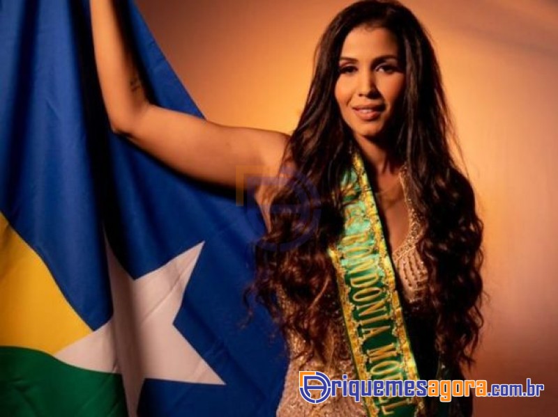 Daiana Alves, Miss Simpatia Brazil Model-2023 é moradora de Ariquemes-RO