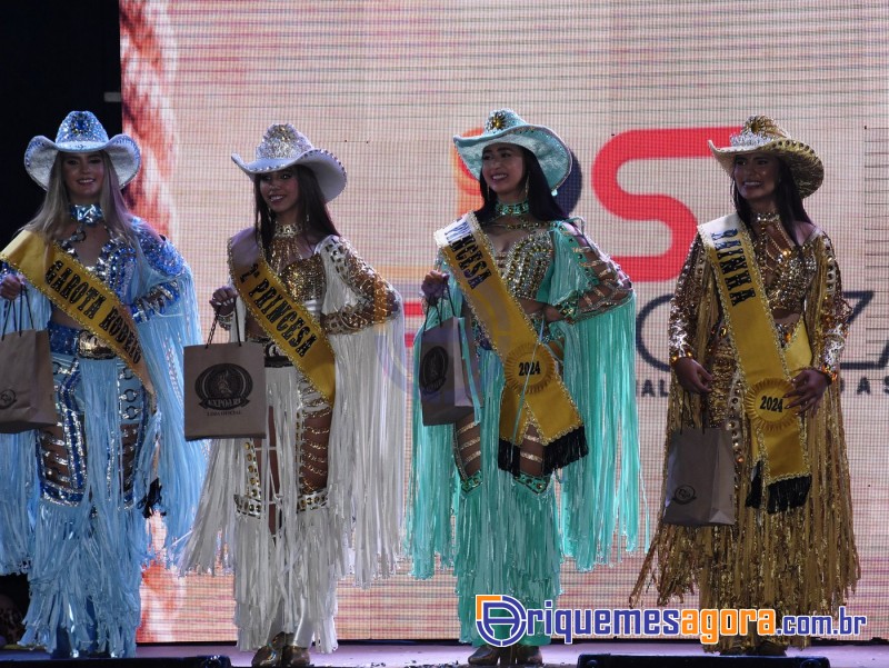 EXPOARI 2024 - Hellen Freitas é eleita Rainha da 39° Expoari - Veja demais vencedoras