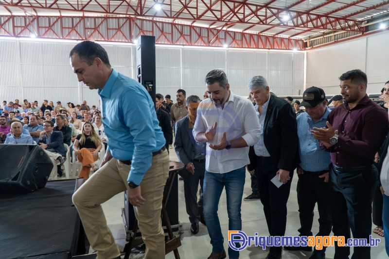 Cerimônia de lançamento do aeroporto de Ariquemes é marcada por emoção e grande participação
