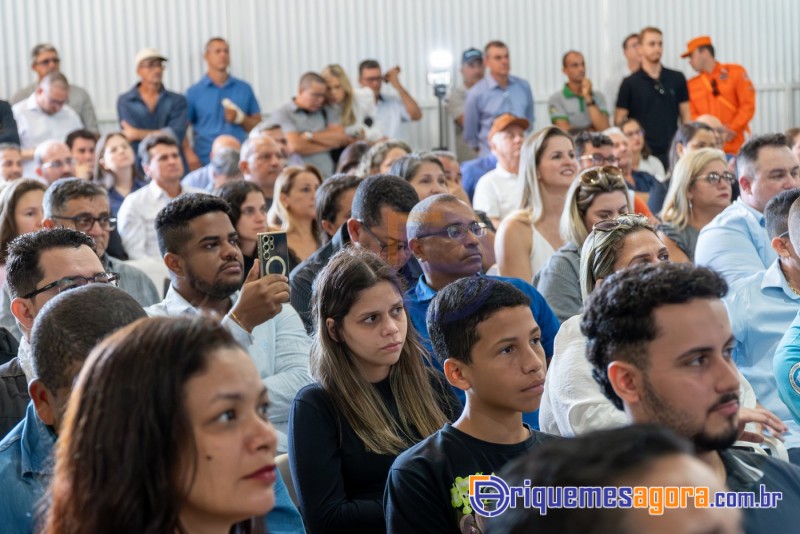 Cerimônia de lançamento do aeroporto de Ariquemes é marcada por emoção e grande participação