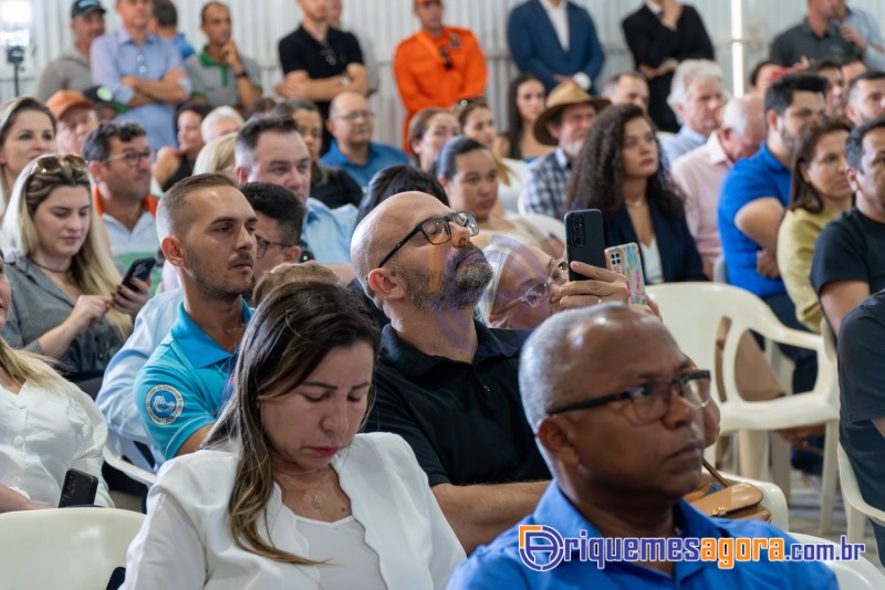Cerimônia de lançamento do aeroporto de Ariquemes é marcada por emoção e grande participação