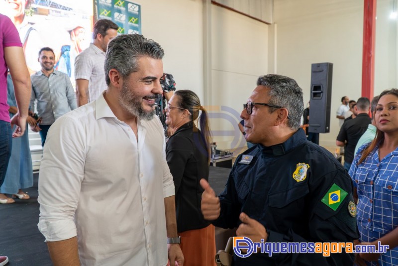 Cerimônia de lançamento do aeroporto de Ariquemes é marcada por emoção e grande participação
