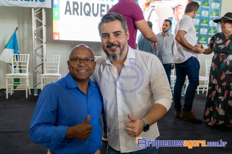 Cerimônia de lançamento do aeroporto de Ariquemes é marcada por emoção e grande participação