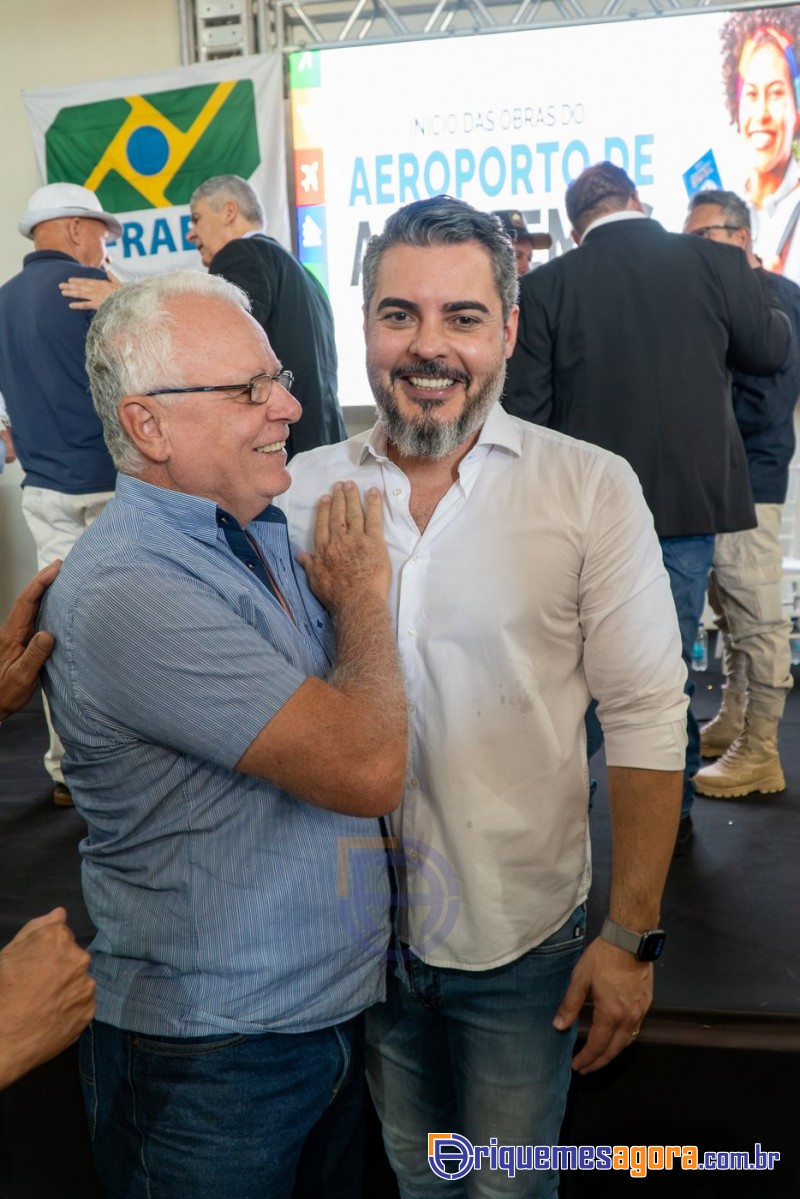 Cerimônia de lançamento do aeroporto de Ariquemes é marcada por emoção e grande participação