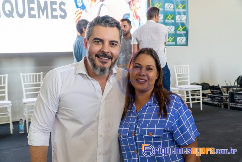 Cerimônia de lançamento do aeroporto de Ariquemes é marcada por emoção e grande participação
