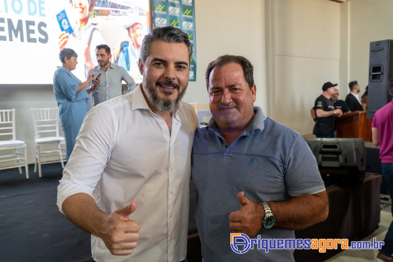 Cerimônia de lançamento do aeroporto de Ariquemes é marcada por emoção e grande participação