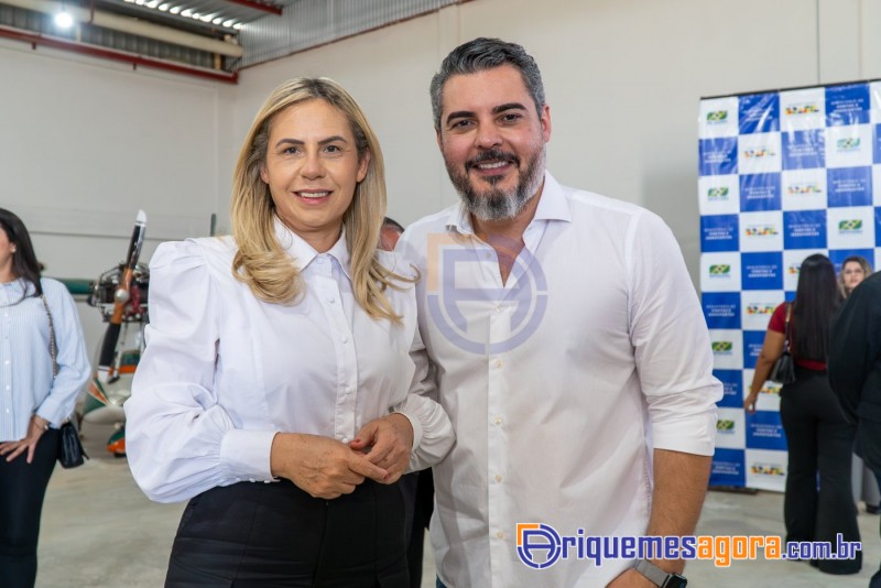 Cerimônia de lançamento do aeroporto de Ariquemes é marcada por emoção e grande participação