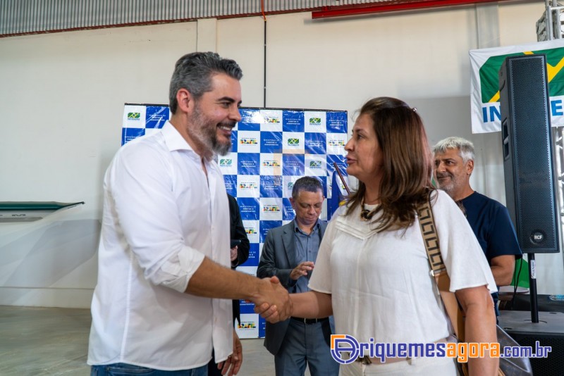 Cerimônia de lançamento do aeroporto de Ariquemes é marcada por emoção e grande participação