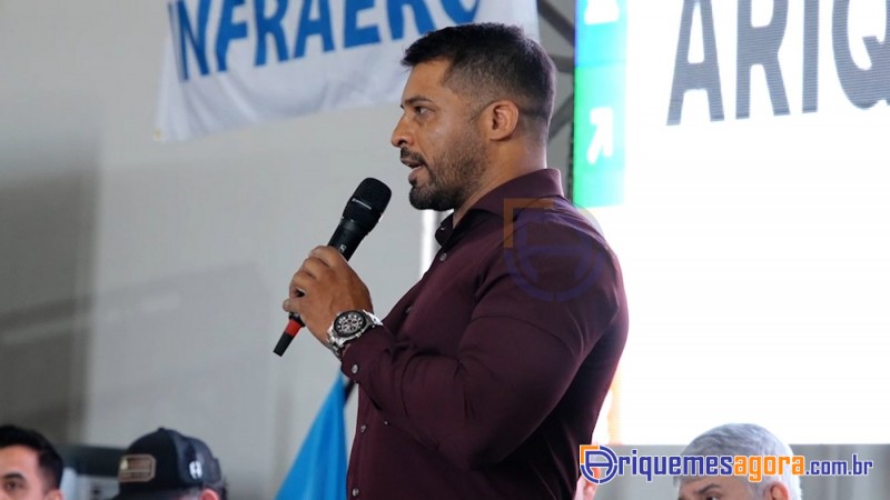 Cerimônia de lançamento do aeroporto de Ariquemes é marcada por emoção e grande participação