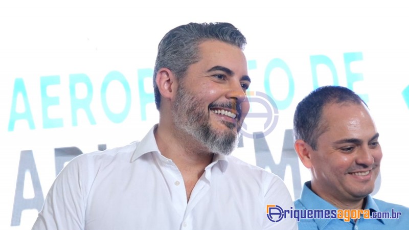 Cerimônia de lançamento do aeroporto de Ariquemes é marcada por emoção e grande participação