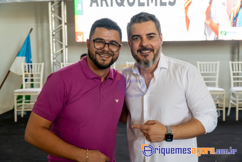 Cerimônia de lançamento do aeroporto de Ariquemes é marcada por emoção e grande participação