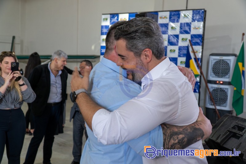 Cerimônia de lançamento do aeroporto de Ariquemes é marcada por emoção e grande participação