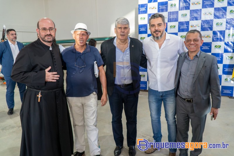 Cerimônia de lançamento do aeroporto de Ariquemes é marcada por emoção e grande participação