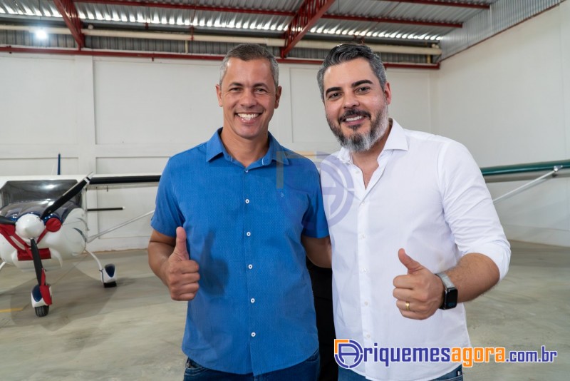 Cerimônia de lançamento do aeroporto de Ariquemes é marcada por emoção e grande participação