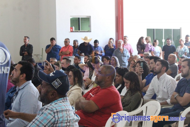 Cerimônia de lançamento do aeroporto de Ariquemes é marcada por emoção e grande participação