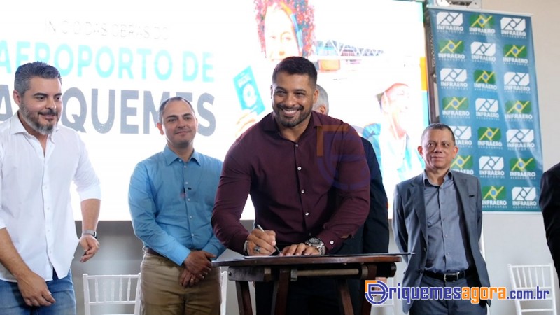 Cerimônia de lançamento do aeroporto de Ariquemes é marcada por emoção e grande participação
