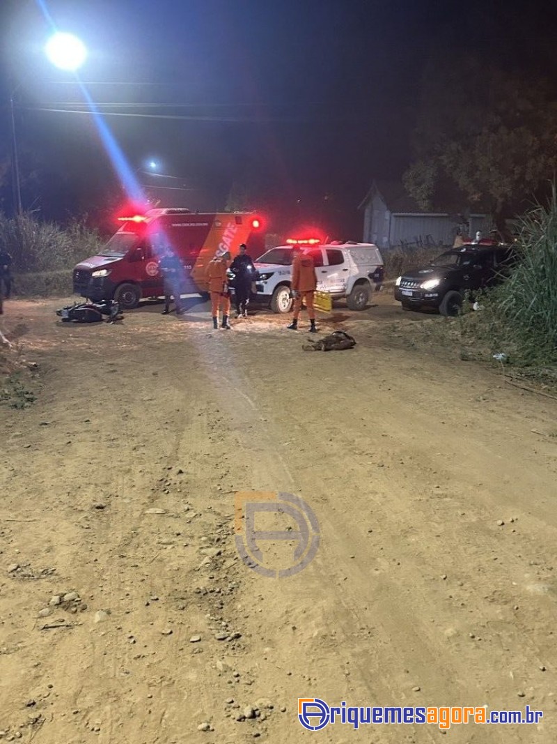 Homem é morto a tiros no setor 07 e irmã fica ferida em tentativa de defende-lo