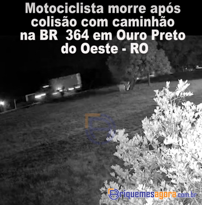 Acidente na Br 364 com vítima fatal nesta noite de sábado - VÍDEO